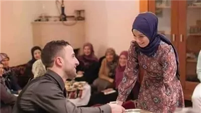 فلما وجد الأب فيه الصفات