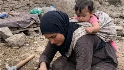 اشترت ام ارض وعند الحفر اكتشفت سراً غير كل شيء